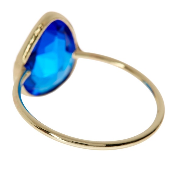 Candy Dots Swiss Blue Quartz Ring - Picture 2 of 3